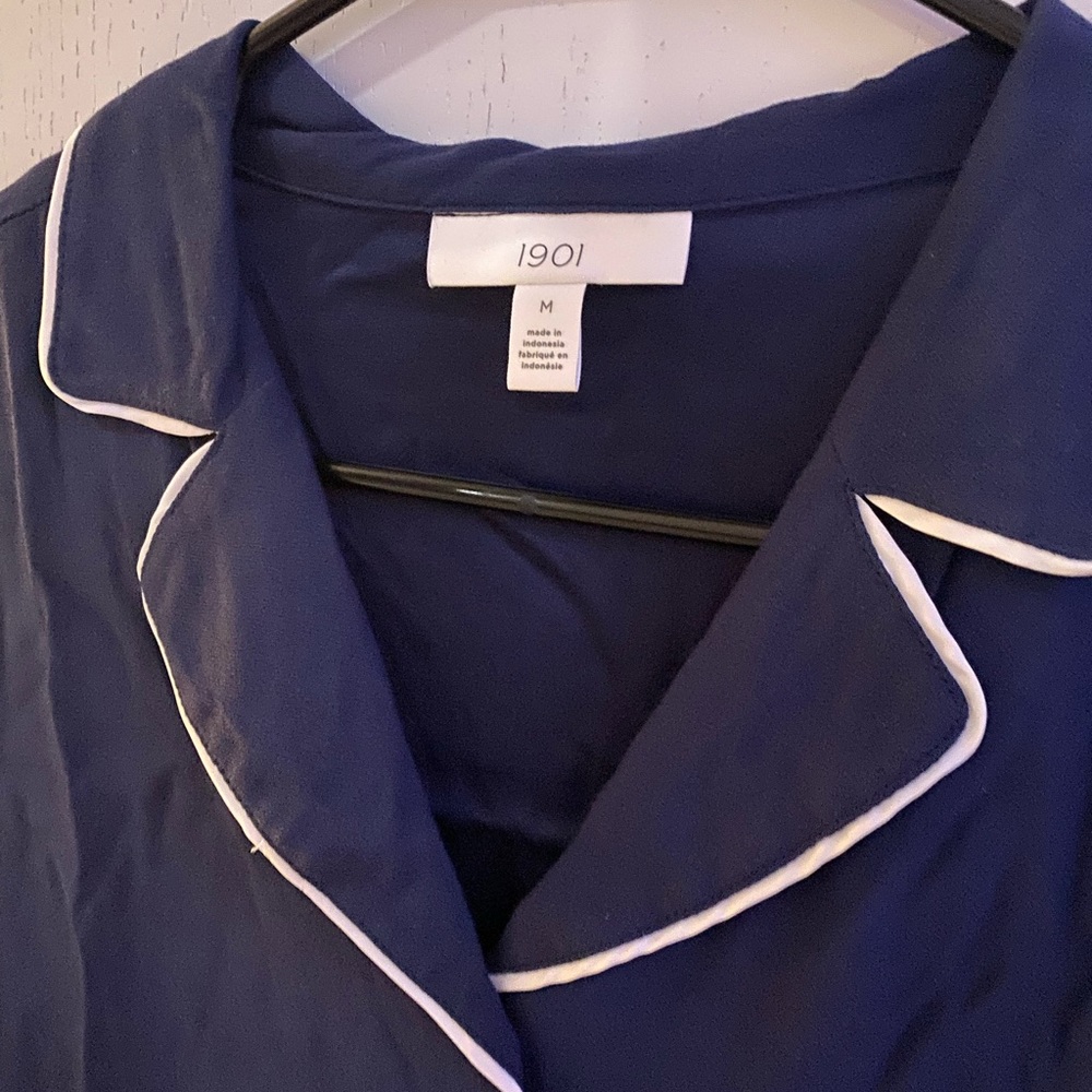 Navy Button Down - image 2